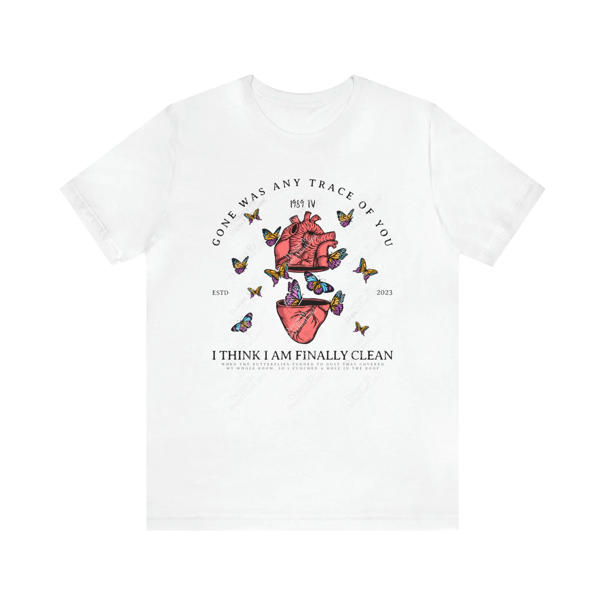 1989 The Clean Flying Butterflies Graphic Tee sold by DaisyDustLand product image thumbnail 2