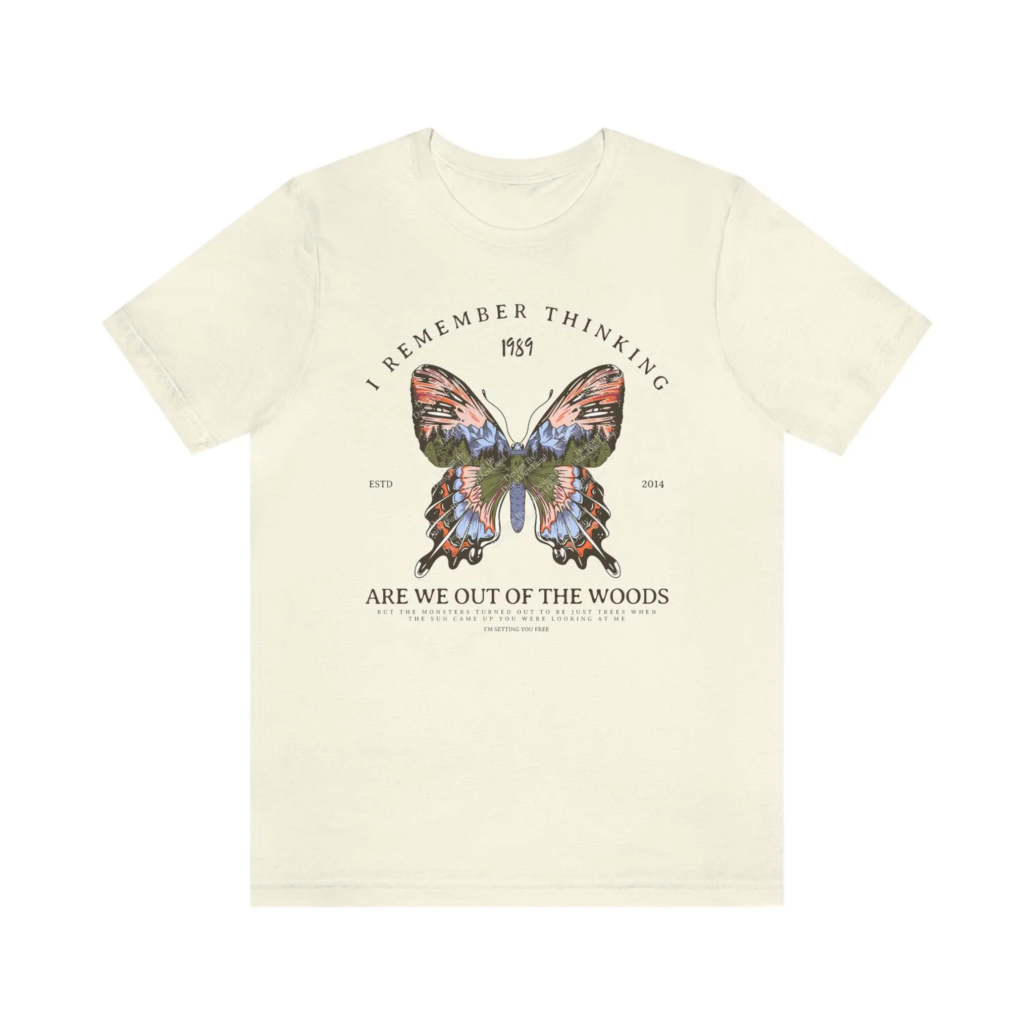 Out Of The Woods Butterfly Forest Tee sold by DaisyDustLand product image thumbnail 5