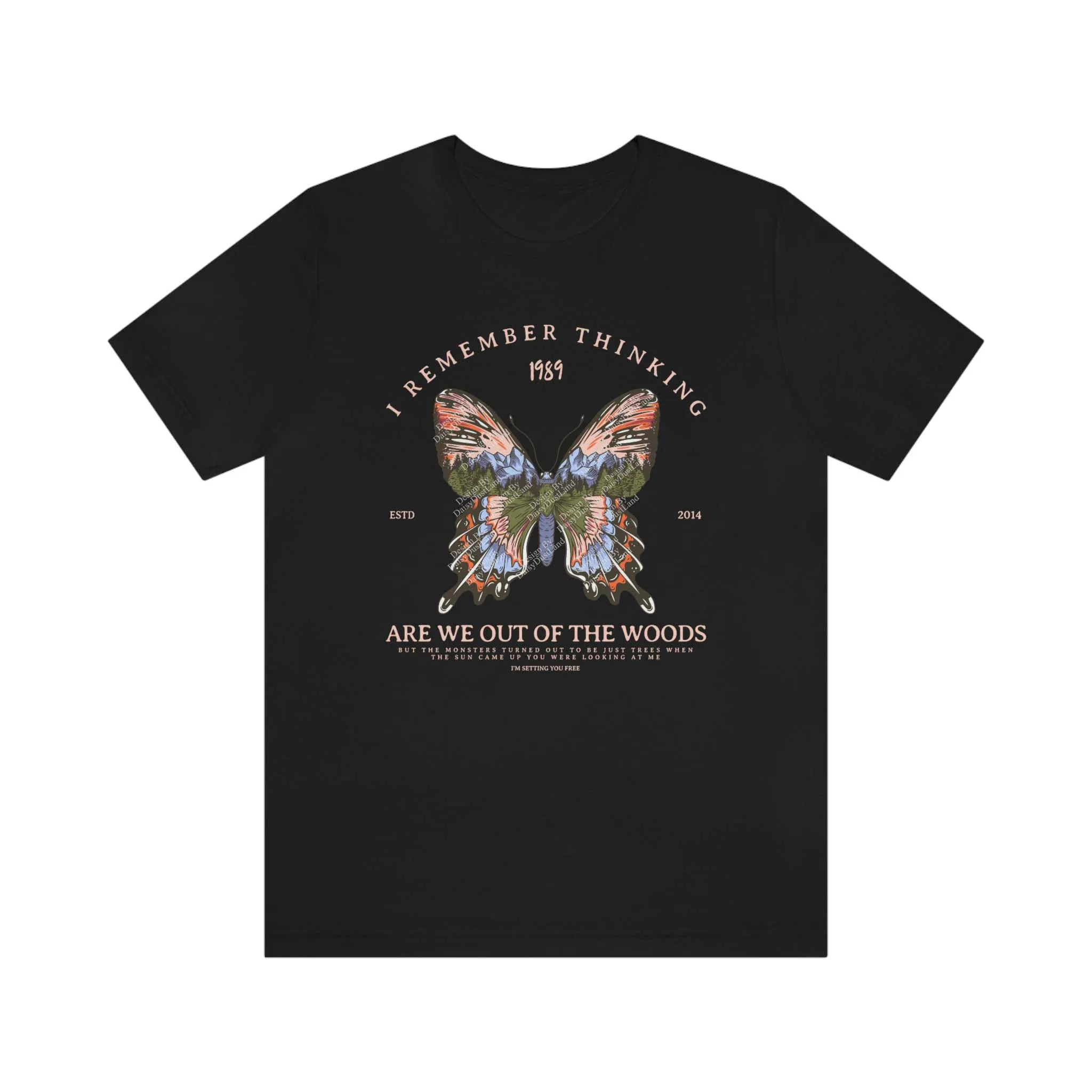 Out Of The Woods Butterfly Forest Tee sold by DaisyDustLand product image thumbnail 4