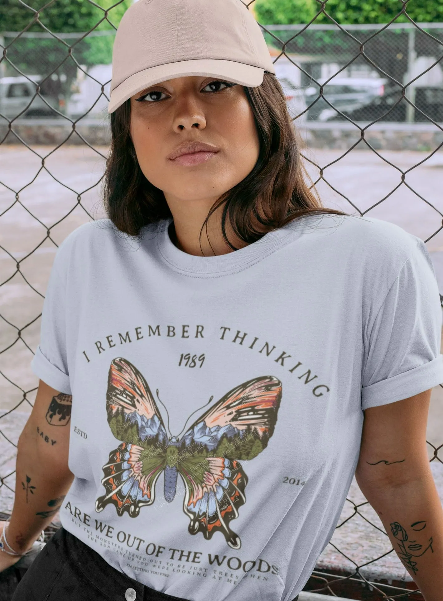Out Of The Woods Butterfly Forest Tee sold by DaisyDustLand
