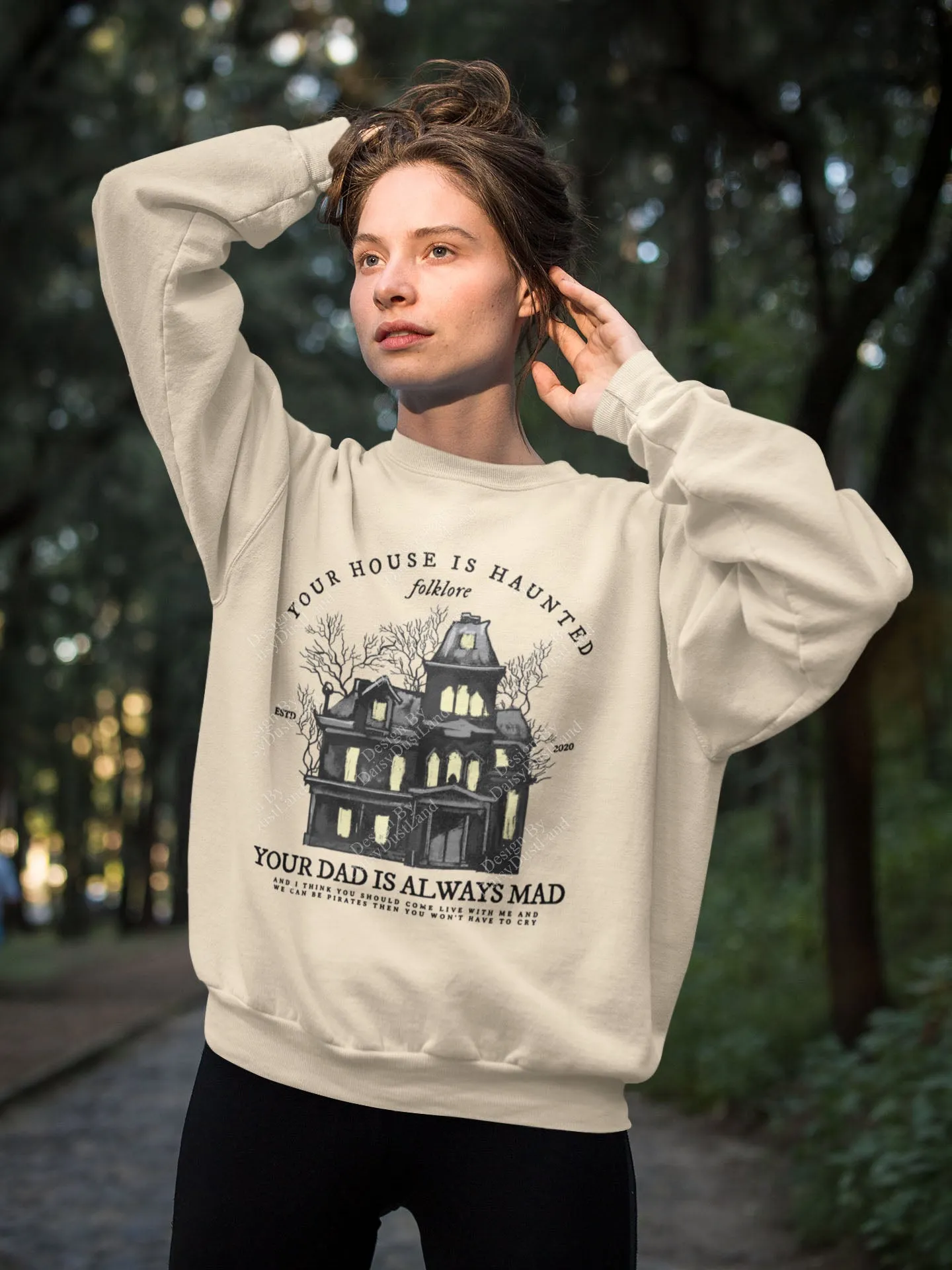 Seven Haunted House Halloween Edition Sweatshirt sold by DaisyDustLand