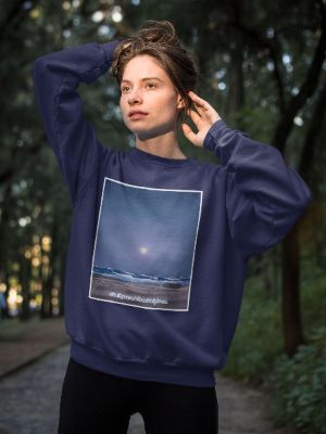Staring Out At The Midnight Sea Sweatshirt sold by DaisyDustLand