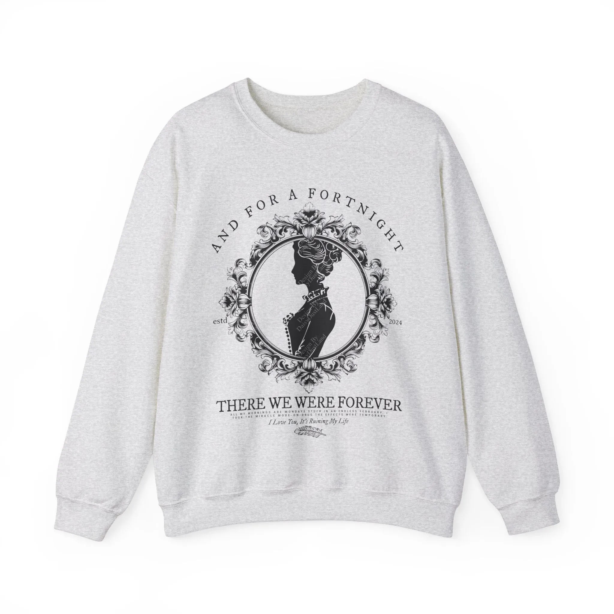 Fortnight Victorian Mourning Dress Inspired Sweatshirt sold by DaisyDustLand product image thumbnail 3