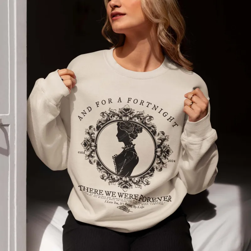 Fortnight Victorian Mourning Dress Inspired Sweatshirt sold by DaisyDustLand