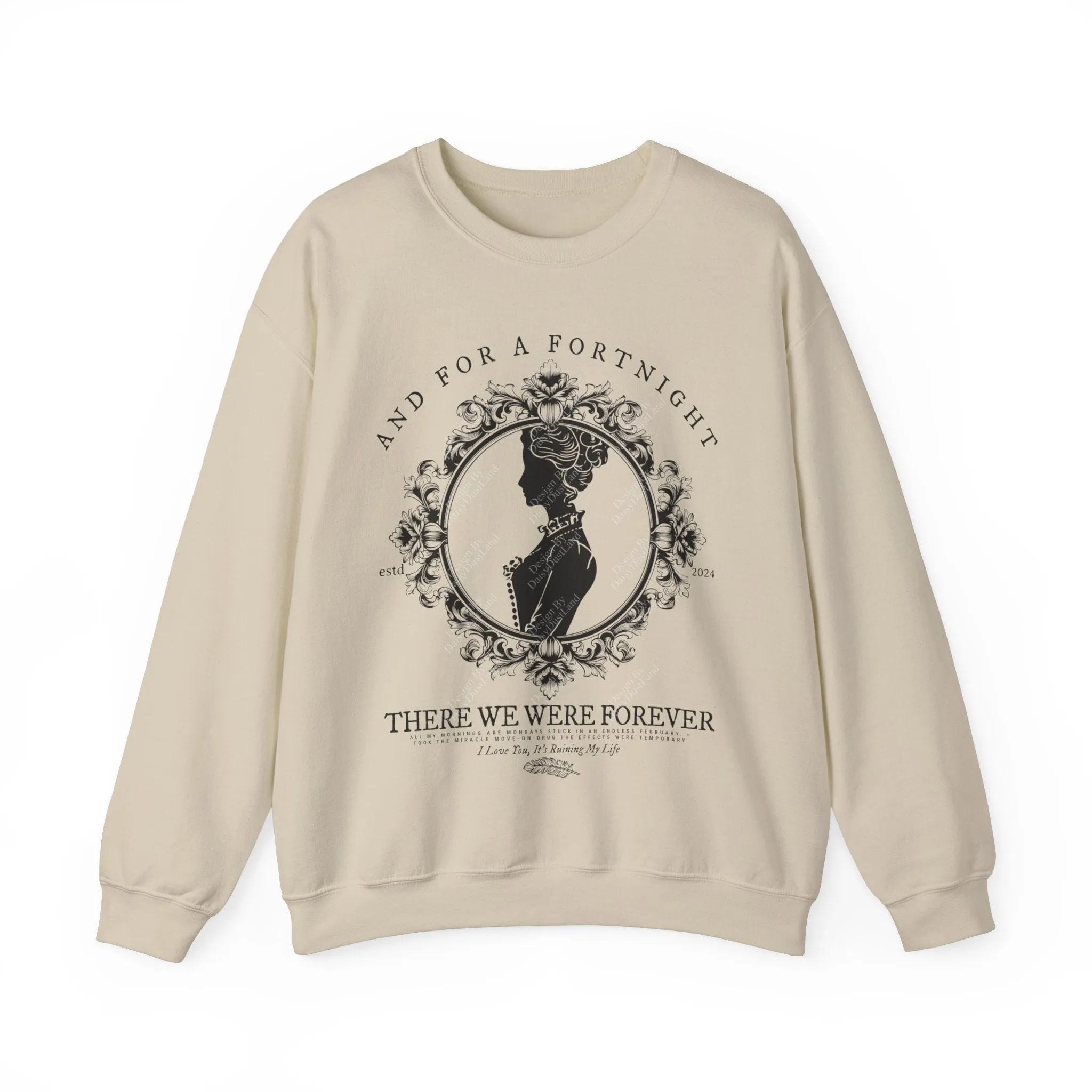 Fortnight Victorian Mourning Dress Inspired Sweatshirt sold by DaisyDustLand product image thumbnail 5