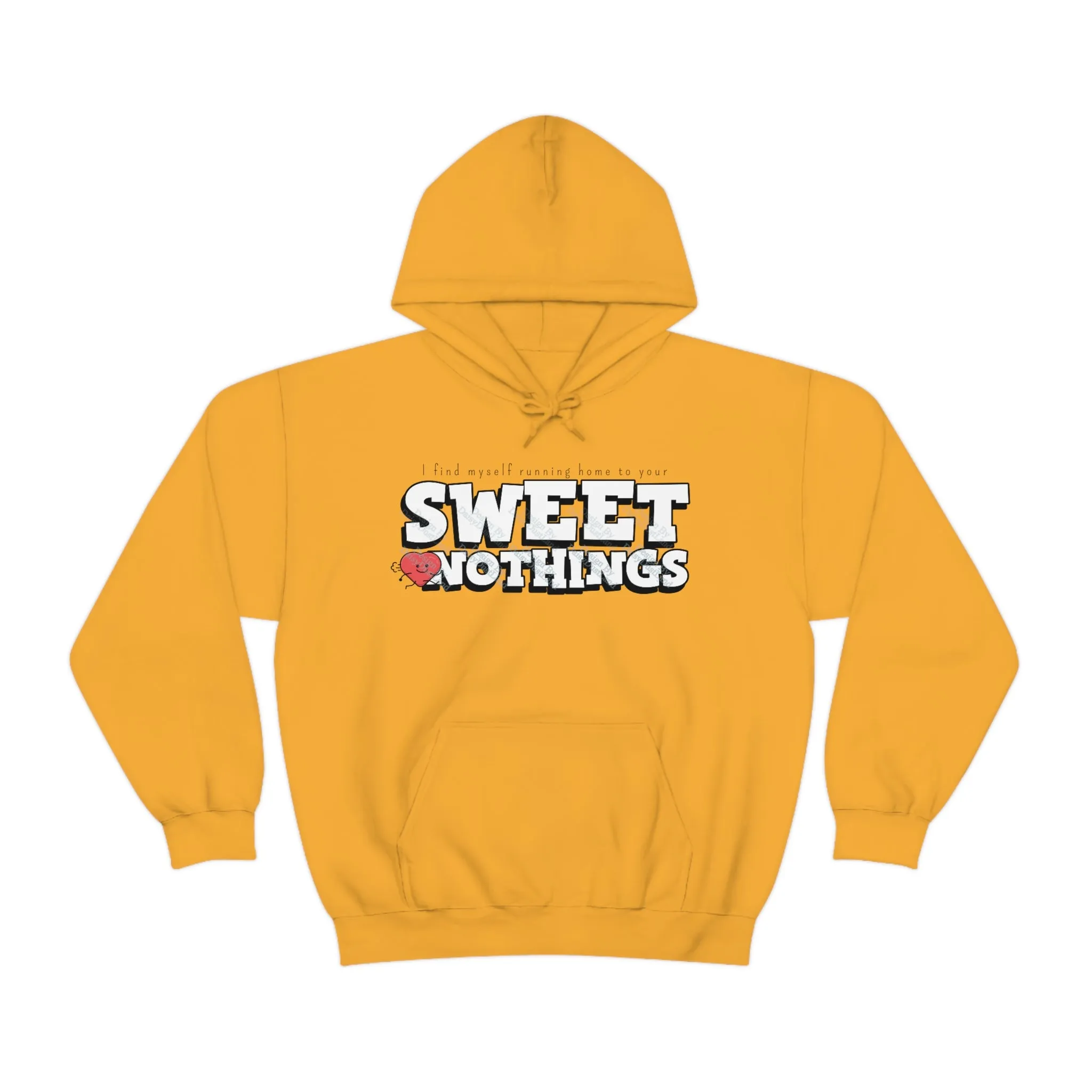 Sweet Nothing Running Heart Valentine's Day Themed Hoodie sold by DaisyDustLand product image thumbnail 5