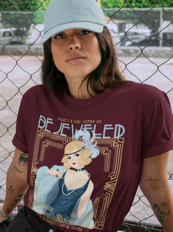 Bejeweled Blondie Vintage Graphic T-shirt made by DaisyDustLand