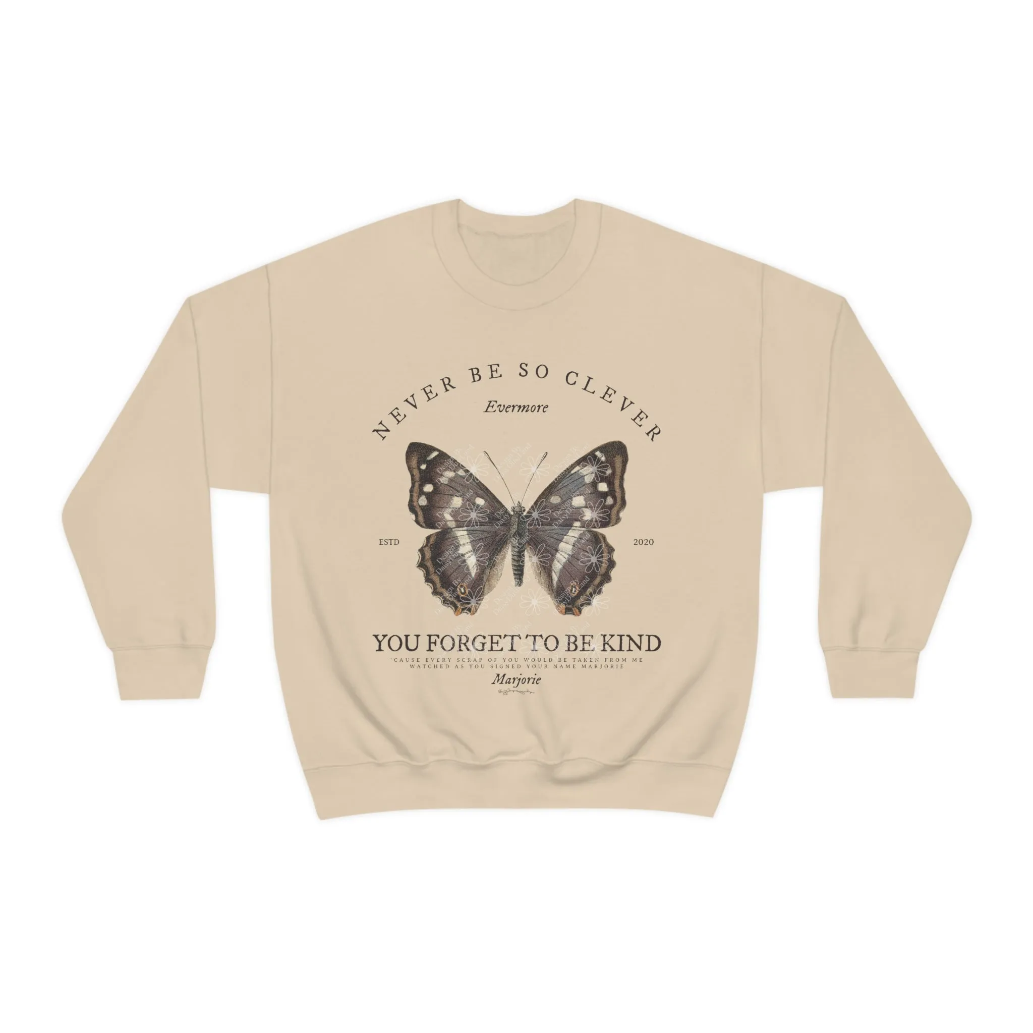 Marjorie Vintage Butterfly Crewneck sold by DaisyDustLand product image thumbnail 2