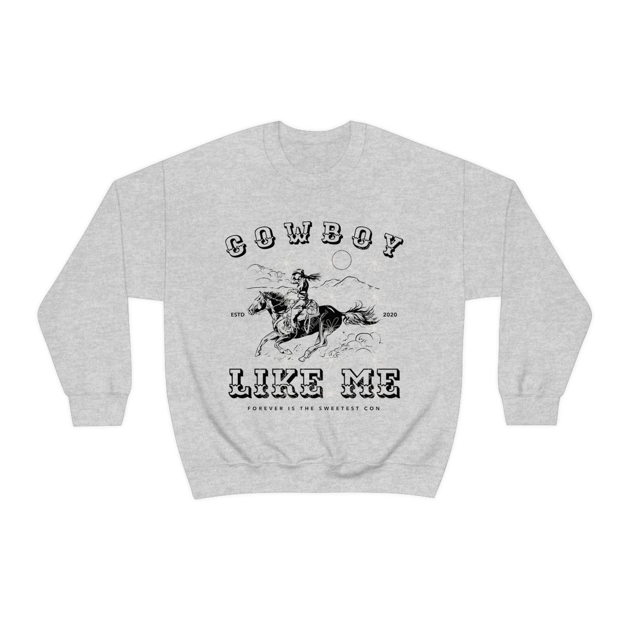 Cowboy Like Me Cowgirl Crewneck no:1 sold by DaisyDustLand product image thumbnail 4