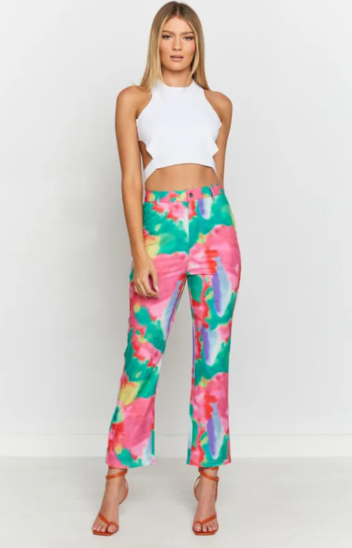 Madilyn Pants Rainbow sold by Beginning Boutique
