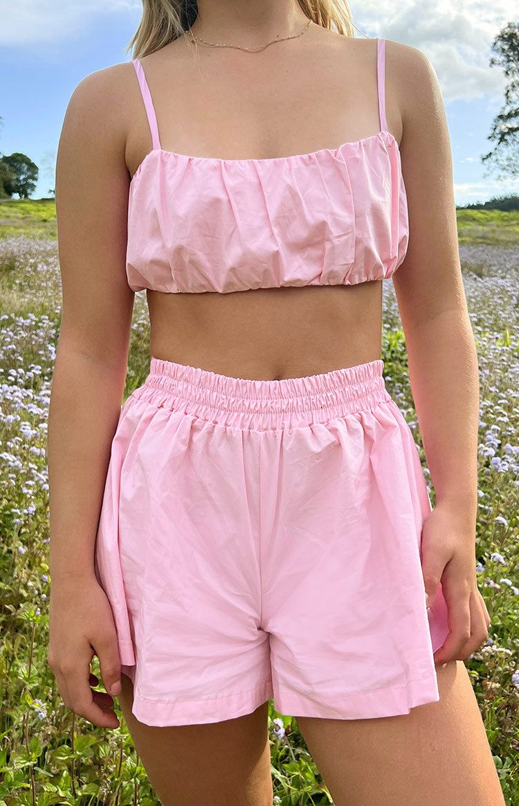 Anthea Pink Shorts sold by Beginning Boutique product image thumbnail 2
