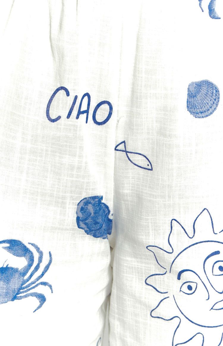 Caelen Blue Print Pants sold by Beginning Boutique product image thumbnail 6