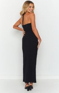 Mandy Black Maxi Dress sold by Beginning Boutique