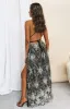 Jasmine Glitter Formal Dress Black sold by Beginning Boutique