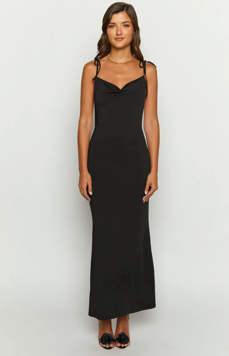 Riley Black Maxi Dress sold by Beginning Boutique product image thumbnail 2