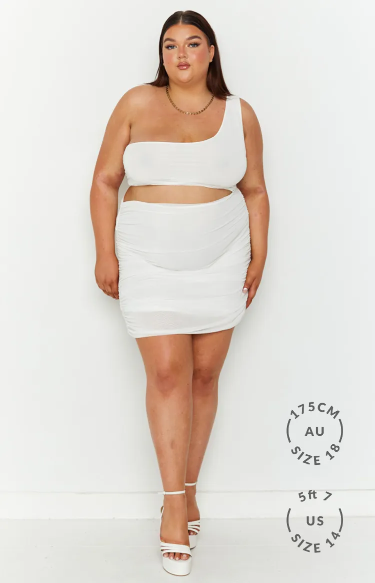 Rae White Mini Dress sold by Beginning Boutique product image thumbnail 5