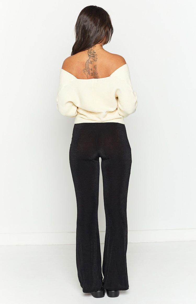 Kokomo Black Flare Pants sold by Beginning Boutique product image thumbnail 7