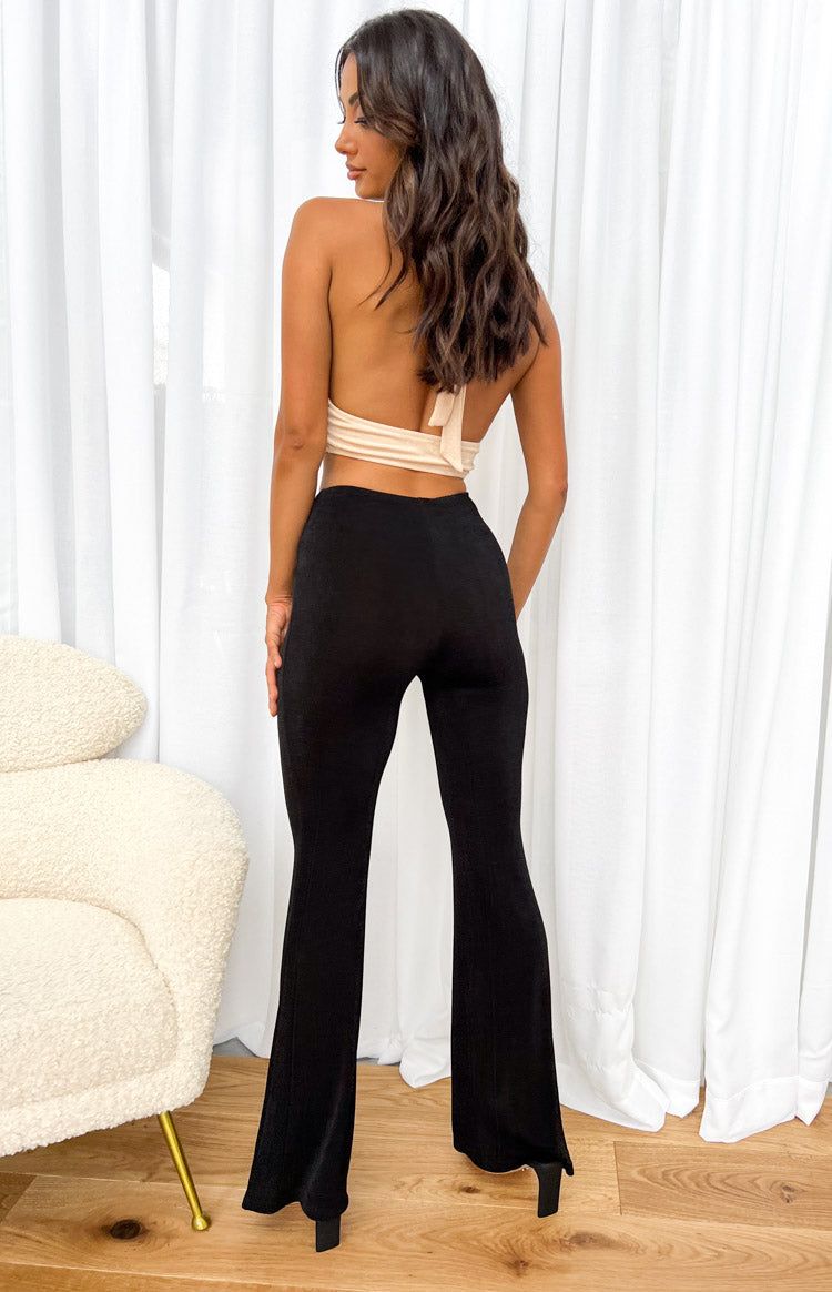 Kokomo Black Flare Pants sold by Beginning Boutique product image thumbnail 3
