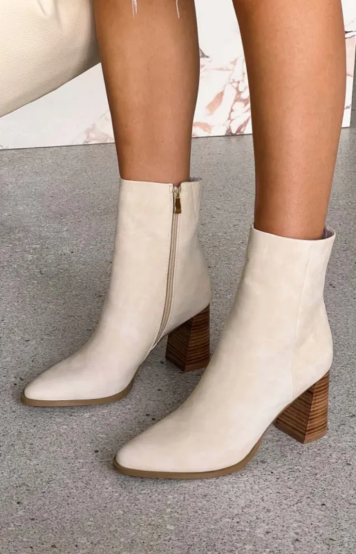 Billini Kaysen Coconut Nubuck Boots made by Billini