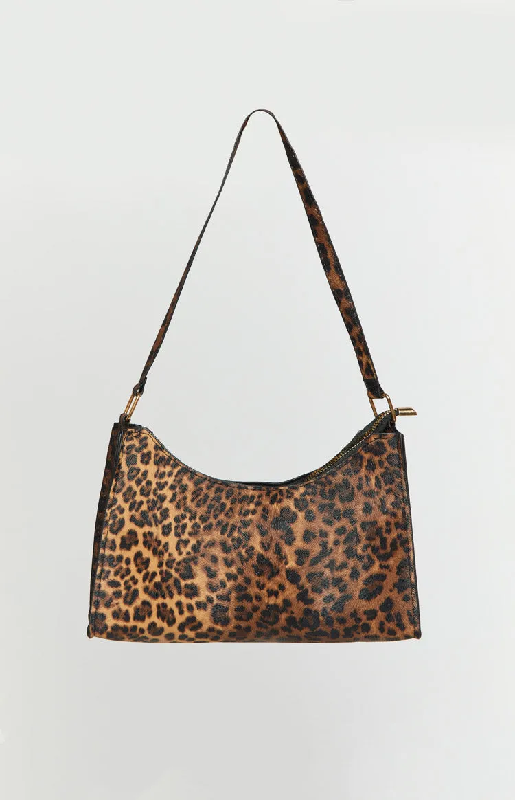 Cassie Leopard Shoulder Bag sold by Beginning Boutique product image thumbnail 3