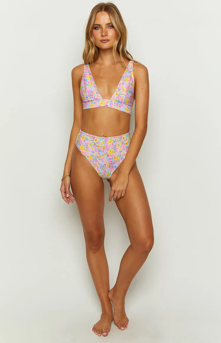 9.0 Swim Byron Painted Floral Bikini Top sold by Beginning Boutique product image thumbnail 2