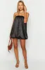 Miki Black Strapless Mini Dress sold by Beginning Boutique