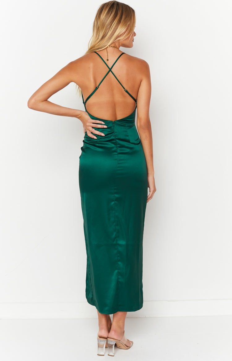 Mary Emerald Formal Maxi Dress sold by Beginning Boutique product image thumbnail 5