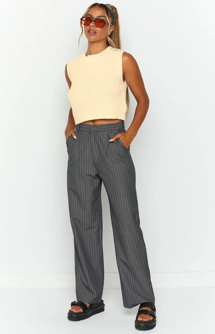 Snoh White Knit Tank sold by Beginning Boutique product image thumbnail 3