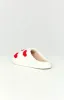 Sweetheart Sole White Love Heart Slippers sold by Beginning Boutique