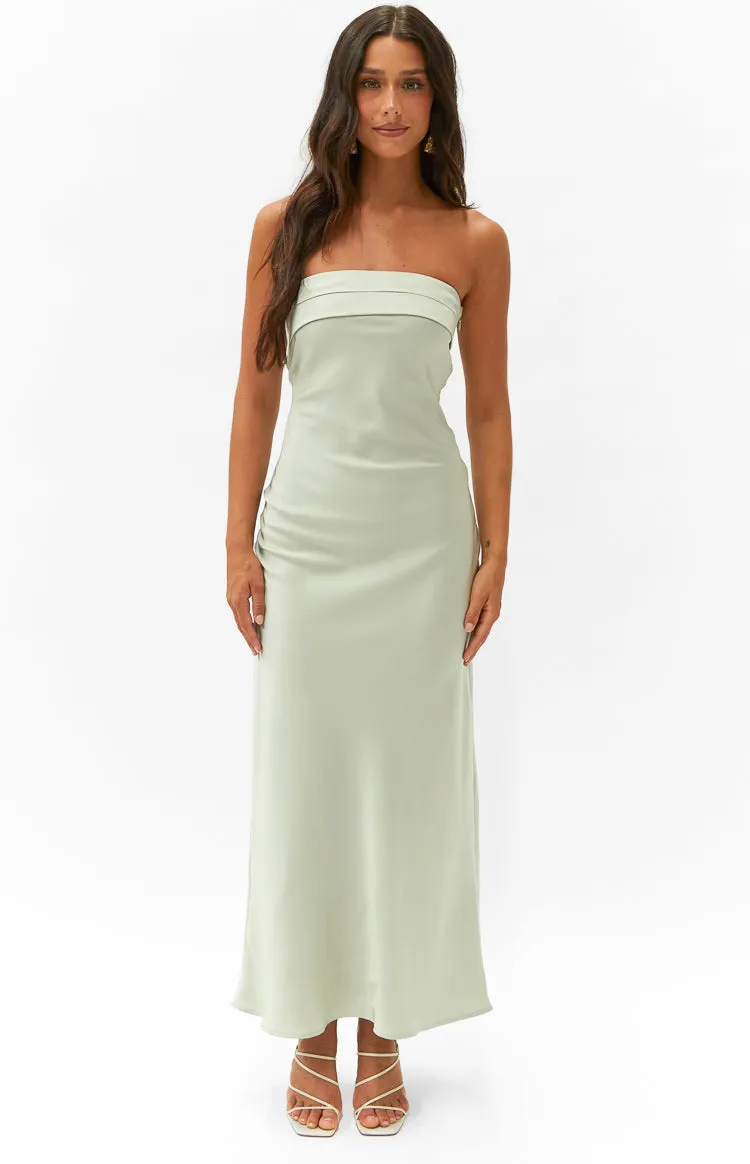 Maiah Sage Maxi Dress sold by Beginning Boutique product image thumbnail 2