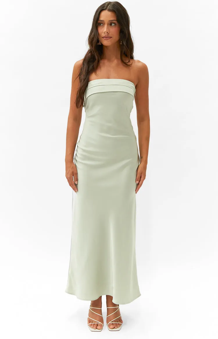 Maiah Sage Maxi Dress sold by Beginning Boutique product image thumbnail 3