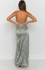 Freesia Formal Dress Khaki sold by Beginning Boutique