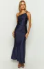Tina Navy Formal Maxi Dress sold by Beginning Boutique
