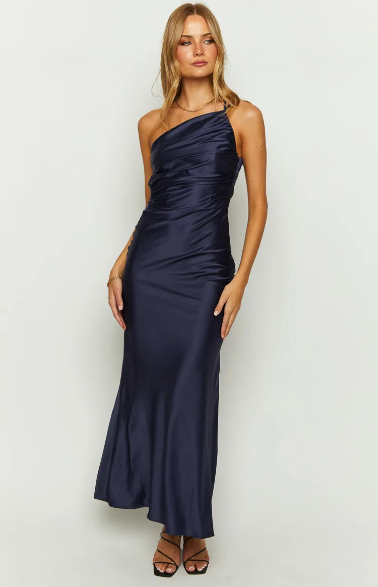 Tina Navy Formal Maxi Dress sold by Beginning Boutique product image thumbnail 3