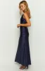 Tina Navy Formal Maxi Dress sold by Beginning Boutique