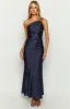 Tina Navy Formal Maxi Dress sold by Beginning Boutique