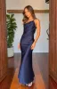 Tina Navy Formal Maxi Dress sold by Beginning Boutique