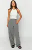 Kairos Grey Straight Leg Pants sold by Beginning Boutique