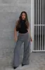 Kairos Grey Straight Leg Pants sold by Beginning Boutique