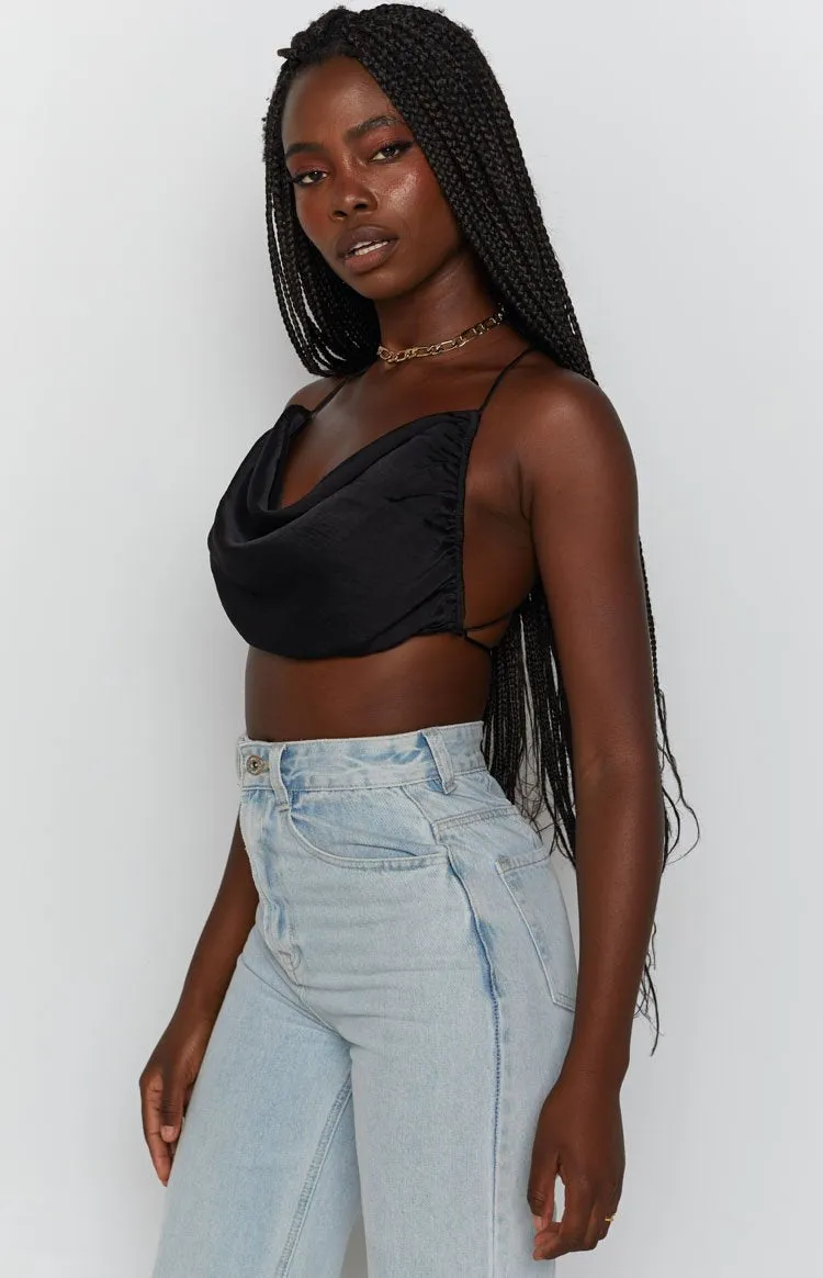 Lioness Born To Be Wild Crop Top Black sold by Beginning Boutique product image thumbnail 4