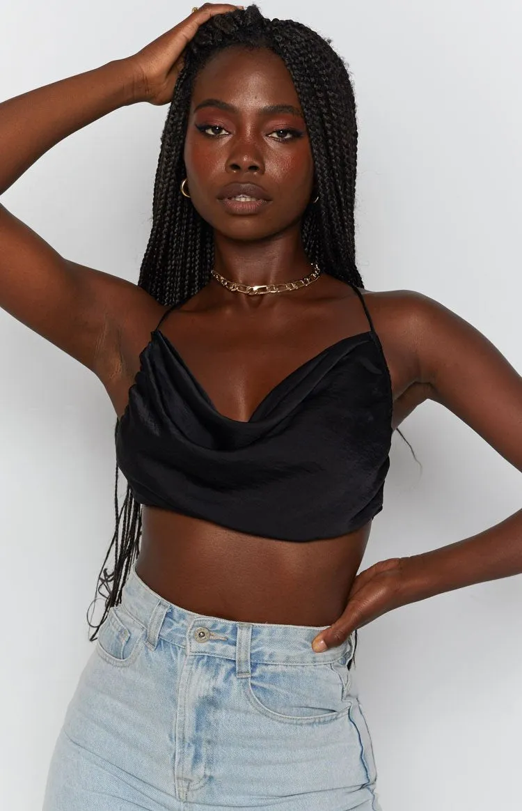 Lioness Born To Be Wild Crop Top Black sold by Beginning Boutique product image thumbnail 3