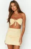 Adrienne Beige Crop Top sold by Beginning Boutique