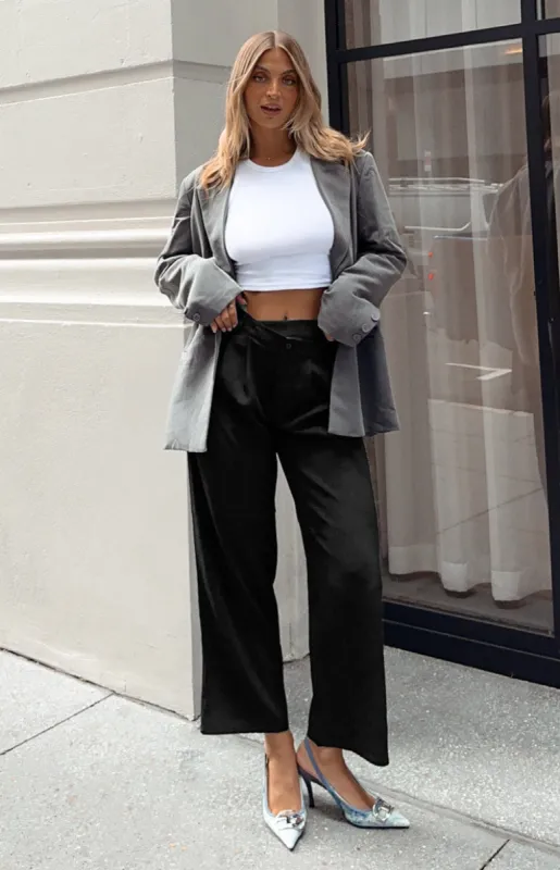 Valarie Black Pants sold by Beginning Boutique