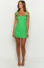 Layla Green Tie Back Mini Dress sold by Beginning Boutique