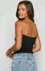 Sue Black Tube Top sold by Beginning Boutique