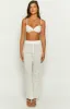 Ash White Floral Pants sold by Beginning Boutique