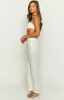 Ash White Floral Pants sold by Beginning Boutique
