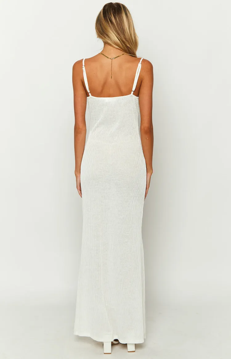 Raylee White Maxi Dress sold by Beginning Boutique product image thumbnail 4