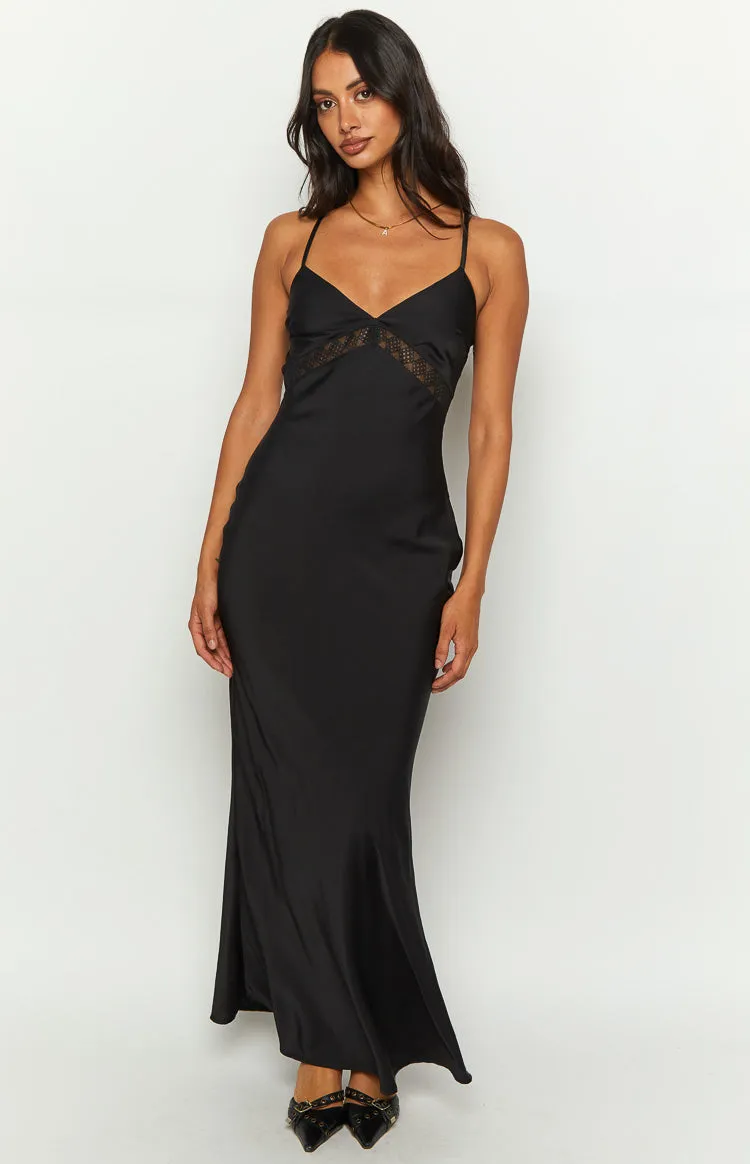Hunta Black Maxi Dress sold by Beginning Boutique product image thumbnail 2