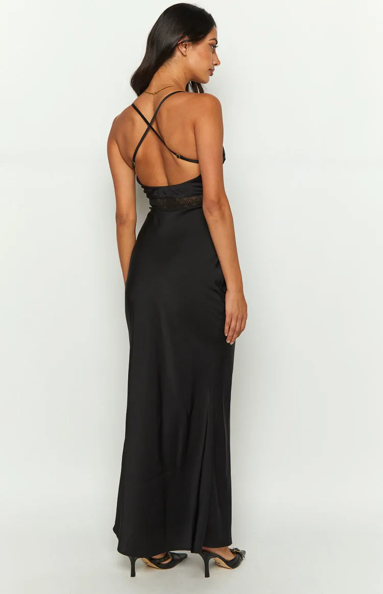 Hunta Black Maxi Dress sold by Beginning Boutique product image thumbnail 5